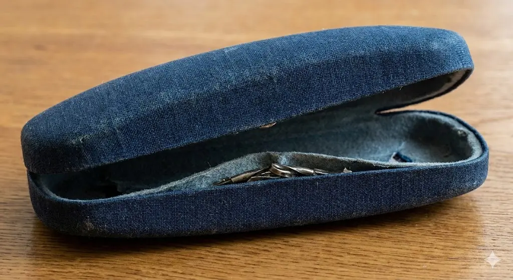 Hộp đựng kính kém chất lượng bị méo, hỏng form