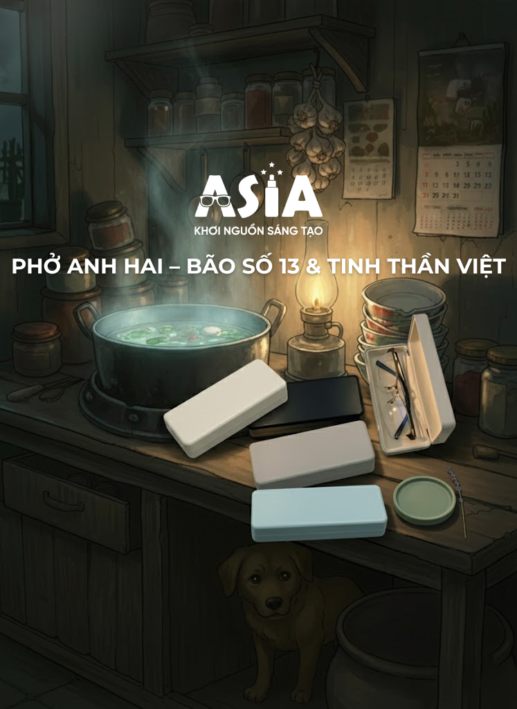 Phụ kiện kính mắt Asia – tinh thần Việt sáng tạo như Phở Anh Hai