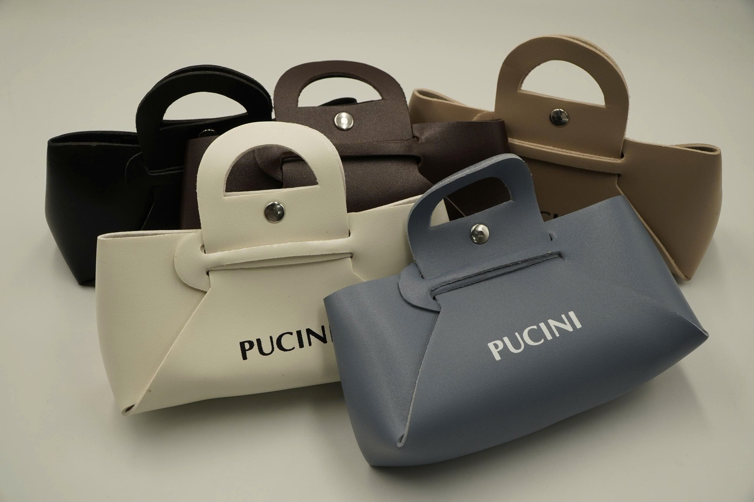 Túi xách da mini đựng kính thời trang - Phụ kiện kính mắt asia