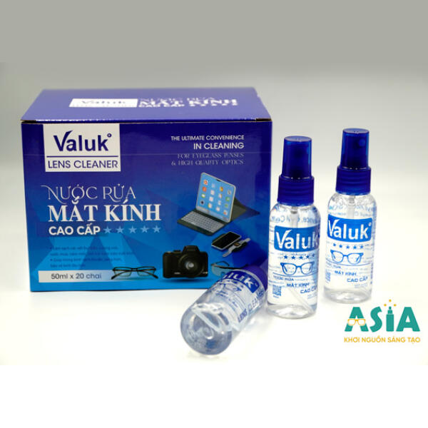 Nước rửa tròng kính mắt NewAsia & Valuk – Giải pháp bảo vệ kính tốt nhất 2025