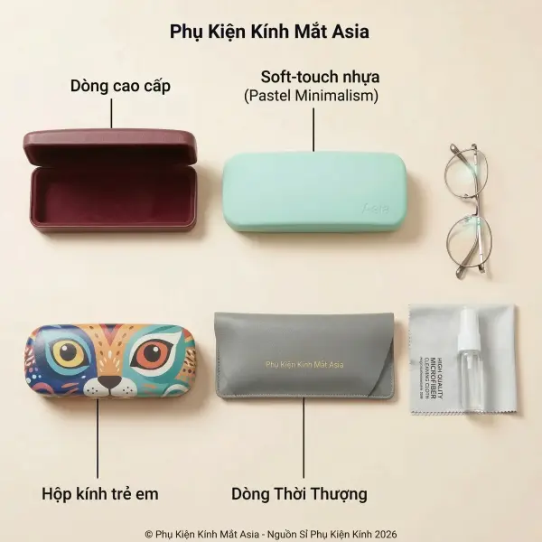 Top 5 Mẫu Hộp Đựng Kính Mắt Xu Hướng 2026 - Bí Quyết Tăng Doanh Số Cho Chủ Tiệm