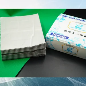 Khăn lau kính NewAsia 01 xám – Siêu mềm, không xước, giá sỉ