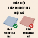 Phân Biệt Khăn Microfiber Thật Giả – Mẹo Chọn Hàng Chuẩn