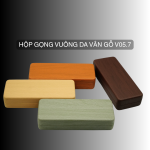 Hộp da V5.7 Asia – Sang trọng, in logo thương hiệu, giá sỉ tận xưởng