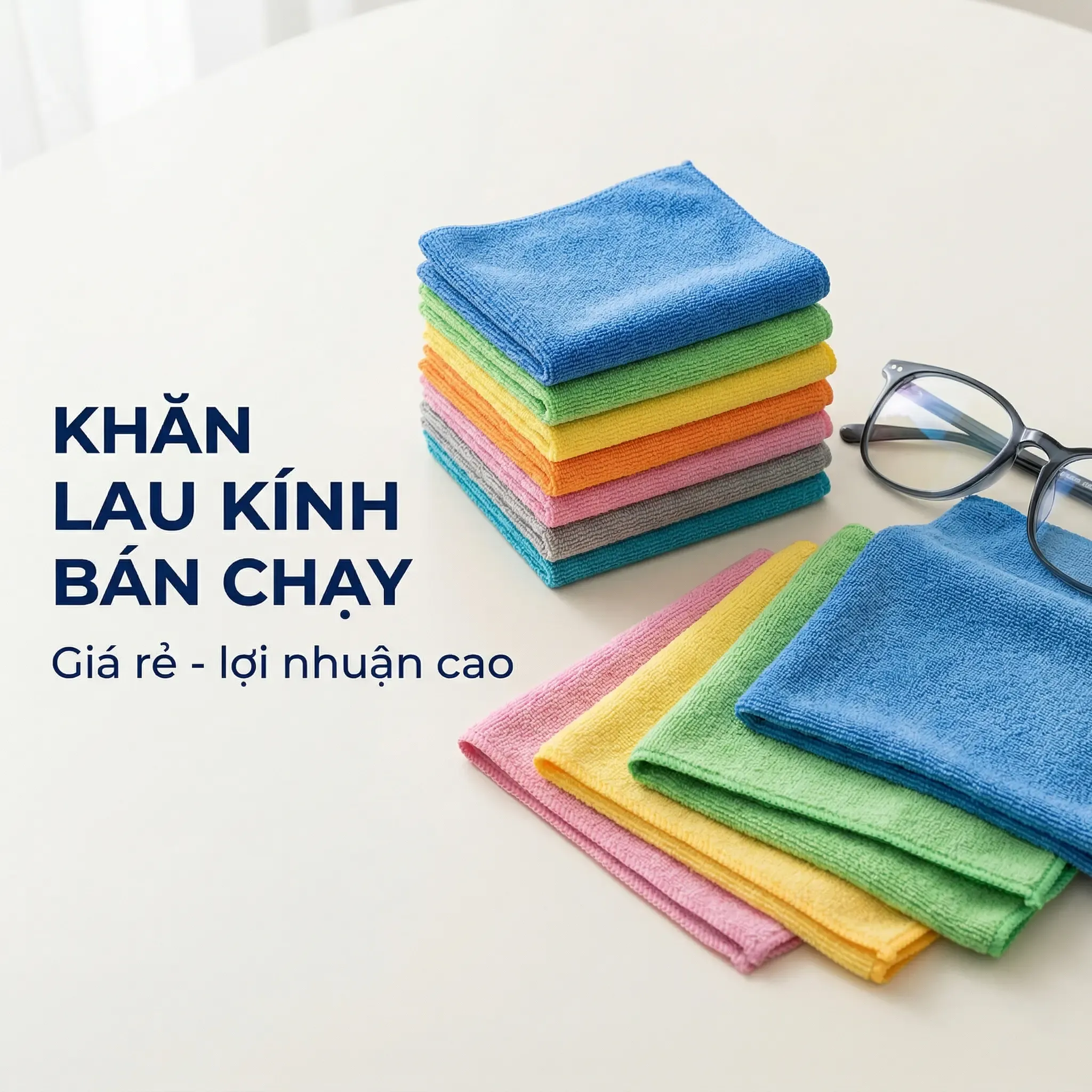 khăn lau kính bán chạy