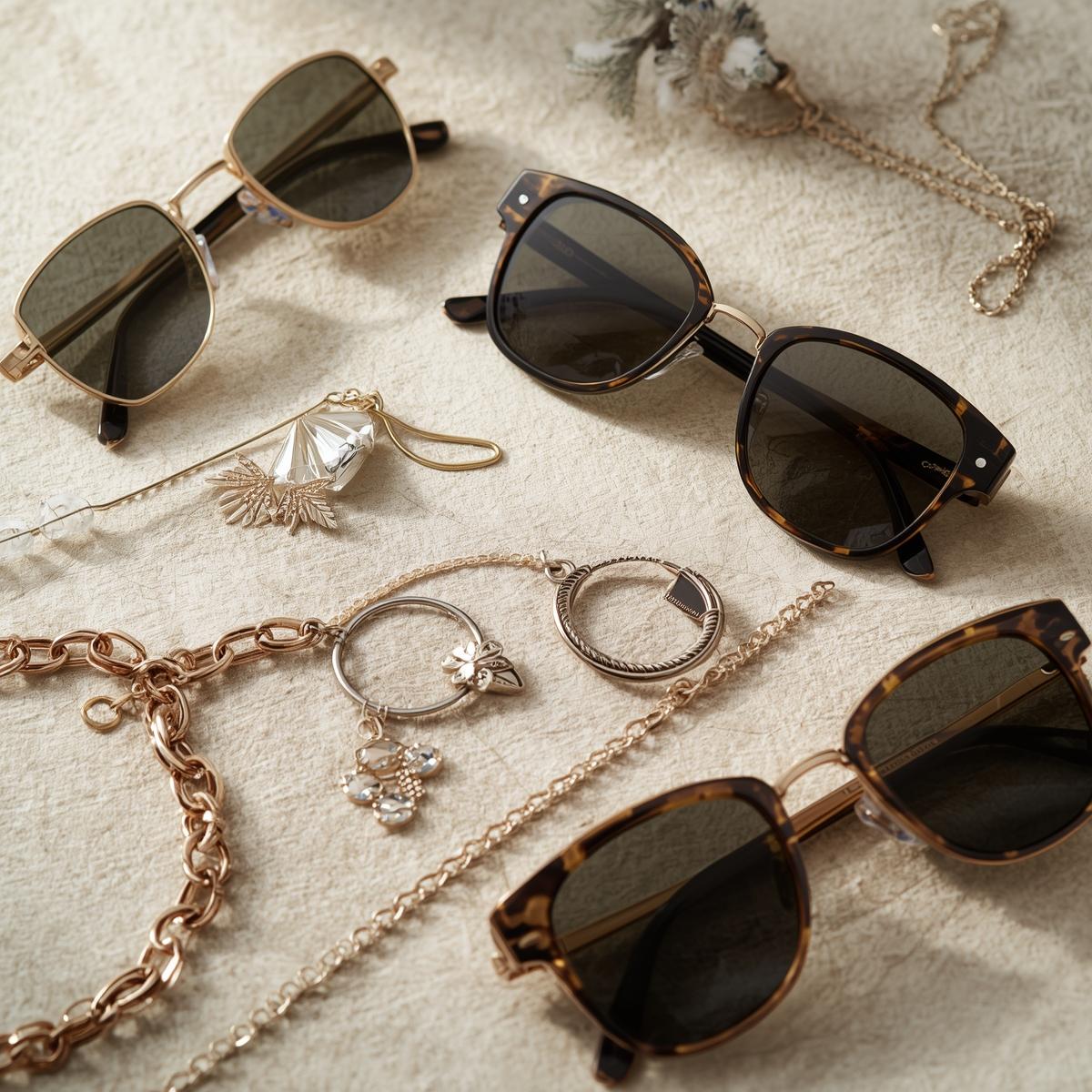 Person wearing women's eyeglasses against a clear sky