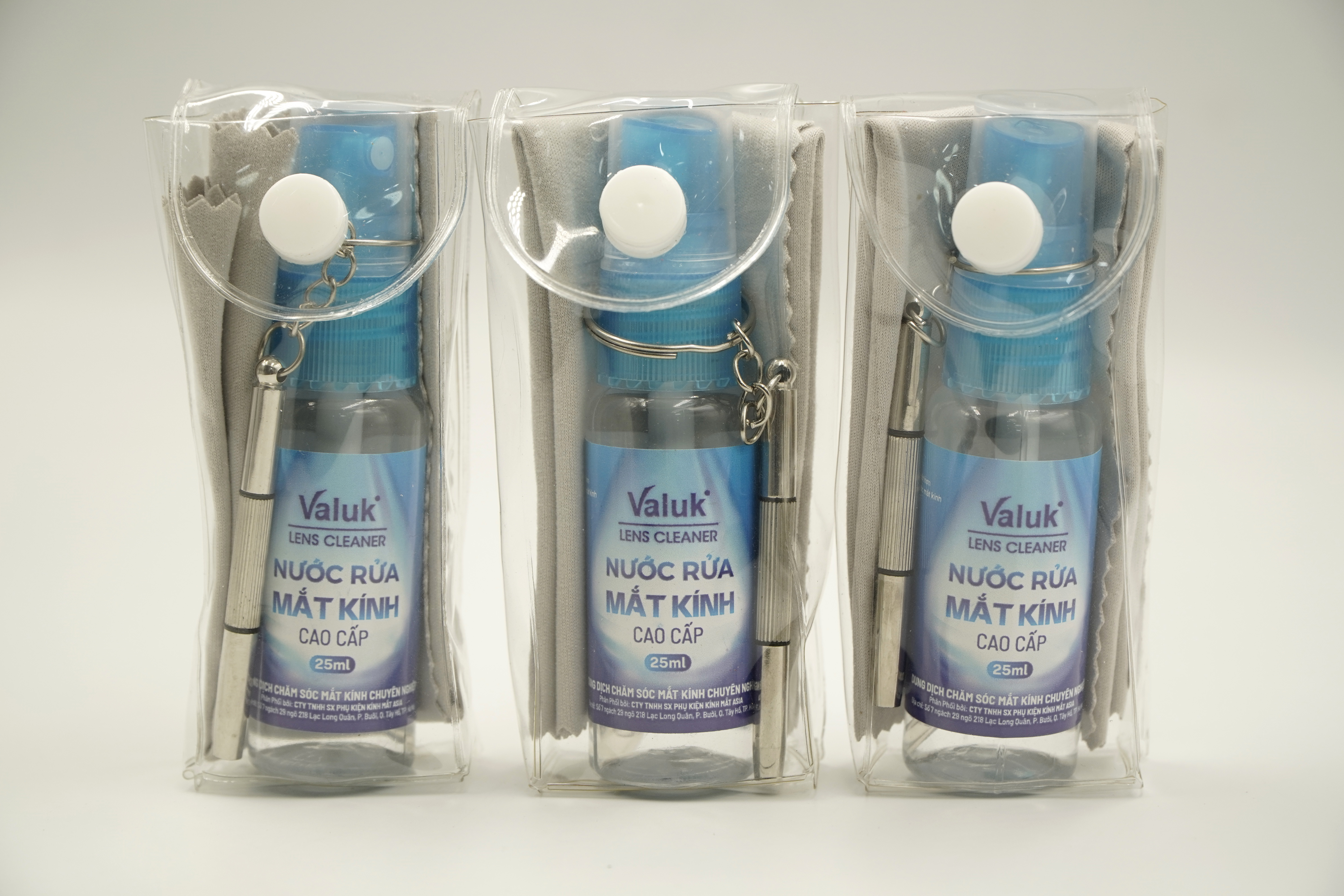 Combo tua vít mini - nước rửa - khăn lau kính Nhà Máy Sản Xuất Phụ Kiện Kính Mắt Asia