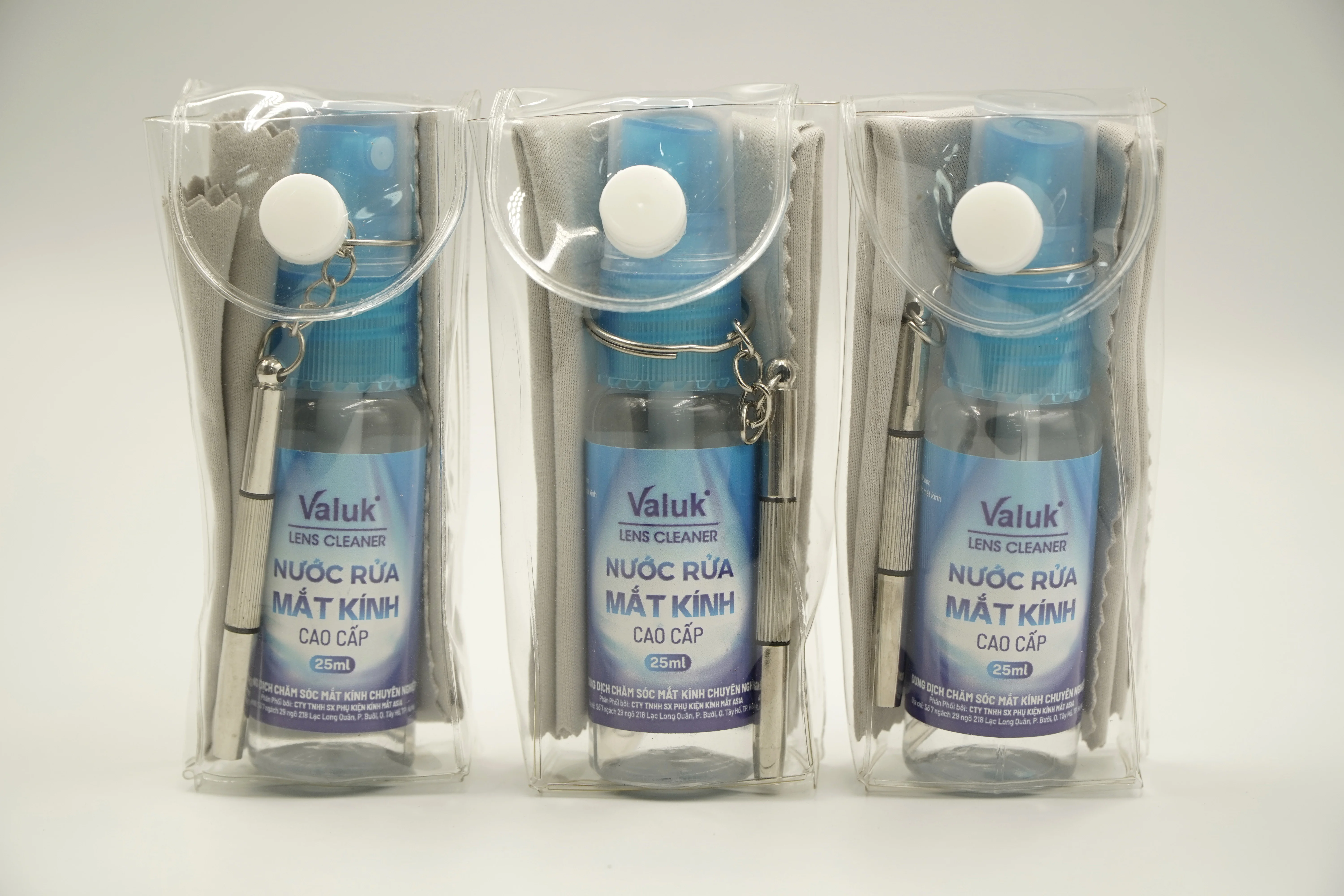 Combo tua vít mini - nước rửa - khăn lau kính Nhà Máy Sản Xuất Phụ Kiện Kính Mắt Asia
