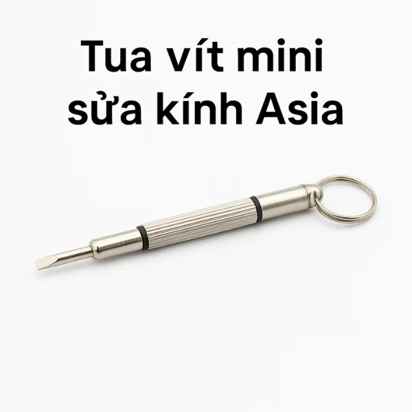 Tua vít mini sửa kính mắt Asia – Dụng cụ siết ốc nhỏ gọn, giá sỉ